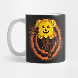 Halloween Pumpkin Monster Mug